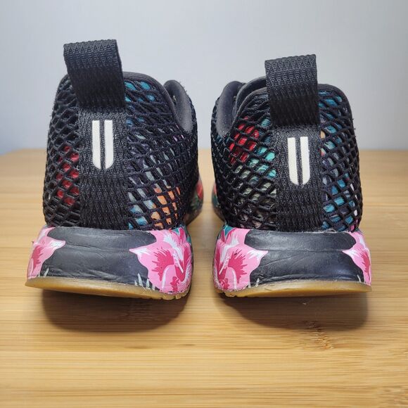 Nobull Floral Mesh Runner Midnight Tropical Men's 7.5 Womens 9 Trainers Sneakers - Picture 6 of 10